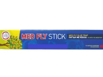 Med Fly Stick Παγίδα για Μύγες με Κολλητική Επιφάνεια | Αντιμετώπιση Εντόμων-Τρωκτικών>Συσκευές Παγίδευσης - Supergarden.gr