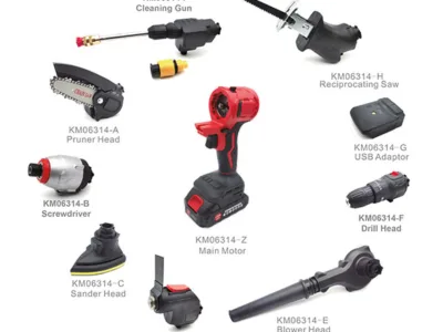 ΠΟΛΥΕΡΓΑΛΕΙΟ LG Motors KM06134 - 21V/18V "9in1" - 1pcs battery 2Ah Li-ion | Μηχανήματα μπαταρίας - Supergarden.gr
