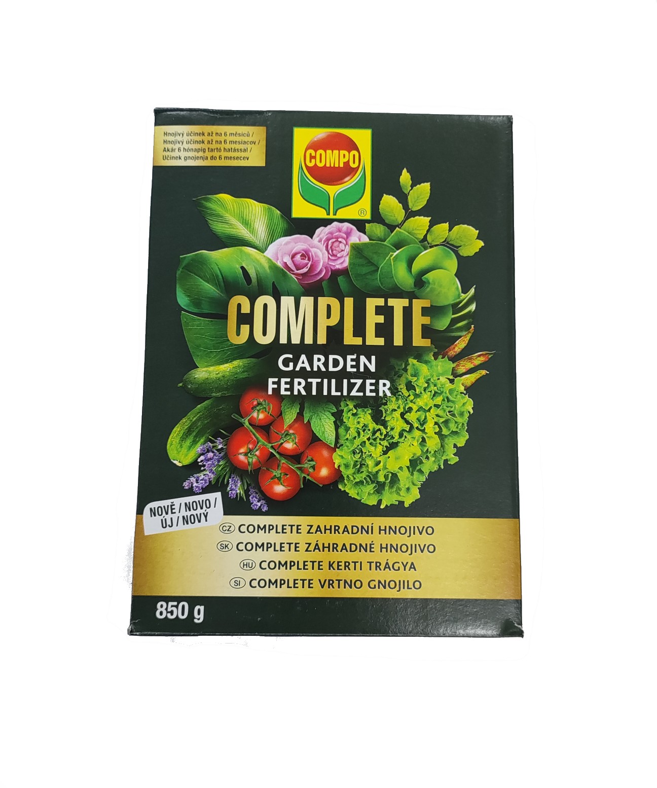 ΛΙΠΑΣΜΑ ΓΙΑ ΛΑΧΑΝΙΚΑ COMPO COMPLETE 850gr ΛΙΠΑΣΜΑ ΓΙΑ ΛΑΧΑΝΙΚΑ COMPO COMPLETE 850gr | Μικροσυσκευασίες Λιπασμάτων - Supergarden.gr