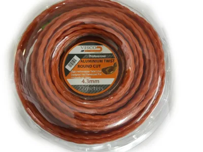 ΜΕΣΙΝΕΖΑ ΑΛΟΥΜΙΝΙΟΥ ΣΤΡΙΦΤΗ VISCO 4.3mm 22m | Μηχανήματα>Θαμνοκοπτικά-Χλοοκοπτικά - Supergarden.gr