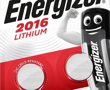ΜΠΑΤΑΡΙΕΣ ΛΙΘΙΟΥ ENERGIZER CR2016 2τεμ. | Οικιακά προϊόντα>Μπαταρίες Energizer - Supergarden.gr