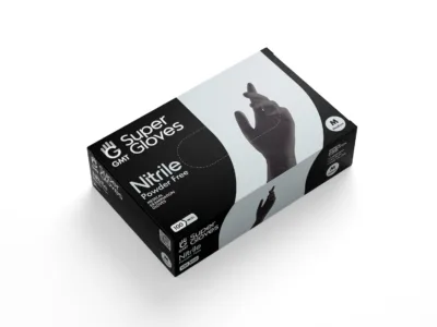 Γάντια Νιτριλίου GMT Super Gloves μαύρα χωρίς πούδρα 100τεμ | Είδη Ατομικής Προστασίας>Γάντια Εργασίας - Supergarden.gr
