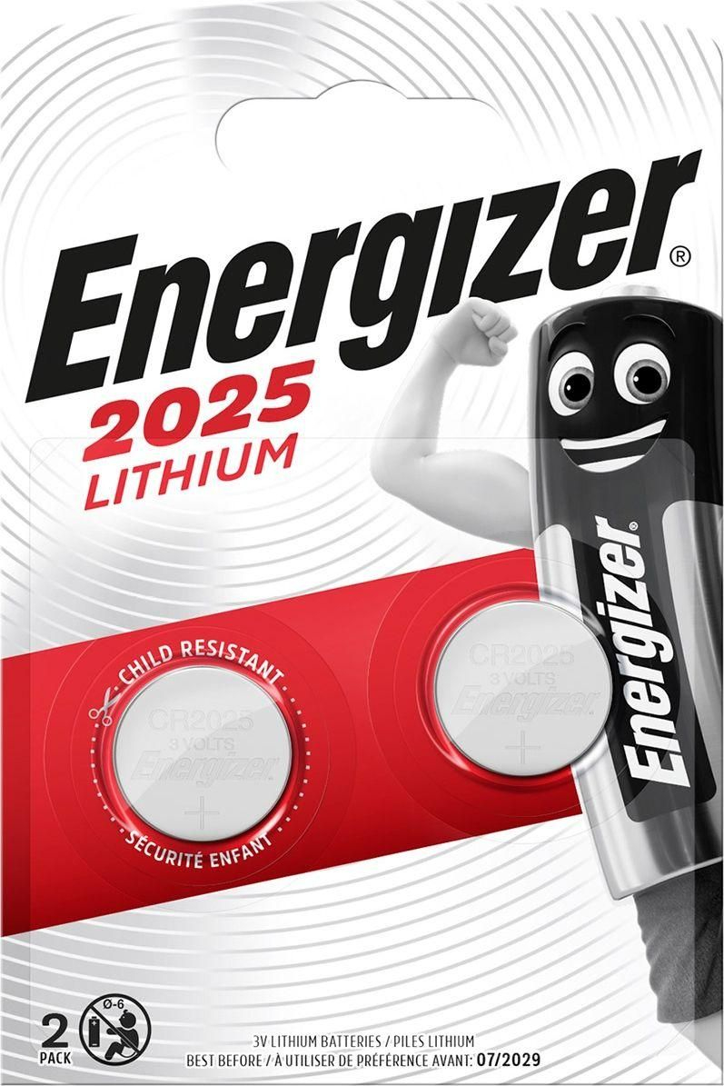 ΜΠΑΤΑΡΙΕΣ ΛΙΘΙΟΥ ΡΟΛΟΓΙΩΝ ENERGIZER CR2025 2τεμ. ΜΠΑΤΑΡΙΕΣ ΛΙΘΙΟΥ ΡΟΛΟΓΙΩΝ ENERGIZER CR2025 2τεμ. | Οικιακά προϊόντα>Μπαταρίες Energizer - Supergarden.gr