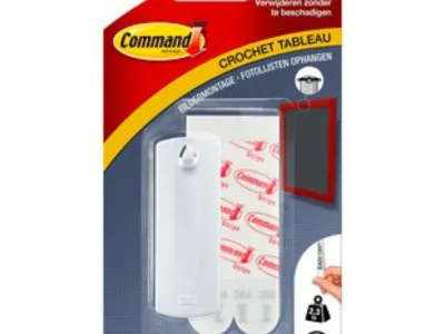 Γαντζάκι για Κάδρα 3M COMMAND 17040 1 τεμάχιο + 2 ταινίες 1