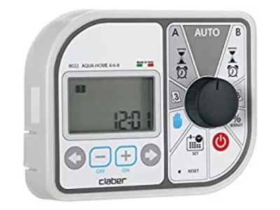 ΠΡΟΓΡΑΜΜΑΤΙΣΤΗΣ ΑΡΔΕΥΣΗΣ CLABER 8022 AQUA HOME ΡΕΥΜΑΤΟΣ 8 ΣΤΑΣΕΩΝ | Αυτόματο Πότισμα>Προγραμματιστές Μπαταρίας - Supergarden.gr