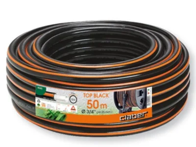 ΛΑΣΤΙΧΟ ΑΤΟΞΙΚΟ CLABER "TOP BLACK" 3/4" 50m | Αυτόματο Πότισμα>Λάστιχα Κήπου - Supergarden.gr