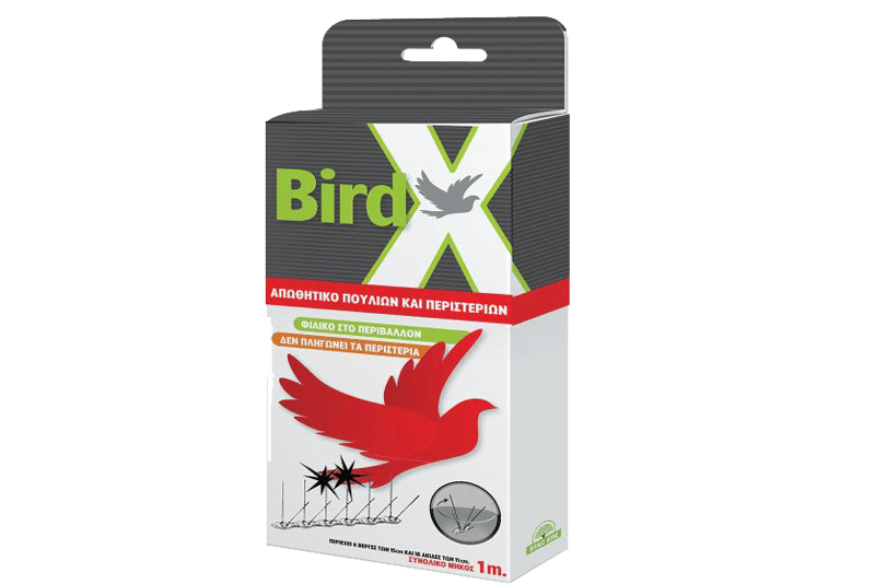 ΑΠΩΘΗΤΙΚΟ ΠΕΡΙΣΤΕΡΙΩΝ ME ΑΚΙΔΕΣ BIRD X 1m ΑΠΩΘΗΤΙΚΟ ΠΕΡΙΣΤΕΡΙΩΝ ME ΑΚΙΔΕΣ BIRD X 1m | Αντιμετώπιση Εντόμων-Τρωκτικών>Συσκευές Απώθησης - Supergarden.gr