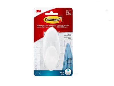 ΓΑΝΤΖΑΚΙ ΜΕΓΑΛΟ ΓΙΑ ΠΕΤΣΕΤΑ ΜΠΑΝΙΟΥ 3M COMMAND BATH17 68550 | Οικιακά προϊόντα>3M COMMAND - Supergarden.gr