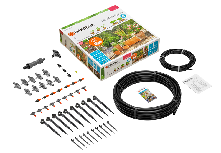 ΣΕΤ ΠΟΤΙΣΜΑΤΟΣ GARDENA MICRO-DRIP ΣΕΤ ΠΟΤΙΣΜΑΤΟΣ GARDENA MICRO-DRIP | Αυτόματο Πότισμα - Supergarden.gr