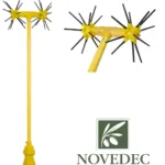 ΒΕΡΓΑ ΕΛΑΙΟΡΑΒΔΙΣΤΙΚΗ NOVEDEC 1 Fiberglass αλουμινίου 2.3m  12V | Μηχανήματα>Ελαιοσυλλογής>Ελαιοσυλλογή με NOVEDEC - Supergarden.gr