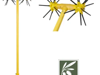 ΒΕΡΓΑ ΕΛΑΙΟΡΑΒΔΙΣΤΙΚΗ NOVEDEC 1 Fiberglass αλουμινίου 2.3m  12V | Μηχανήματα>Ελαιοσυλλογής>Ελαιοσυλλογή με NOVEDEC - Supergarden.gr