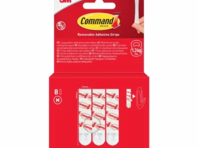 Αυτοκόλλητες Ταινίες Command 3M διπλής Όψης μεσαίου μεγέθους
