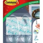 Γαντζάκι Clear Command 3M Διαφανές Εξωτερικού Χώρου