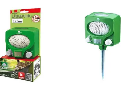 ΗΛΙΑΚΗ ΣΥΣΚΕΥΗ ΥΠΕΡΗΧΩΝ SOLAR ULTRASONIC ANIMAL REPELLER | Αντιμετώπιση Εντόμων-Τρωκτικών>Συσκευές Απώθησης - Supergarden.gr