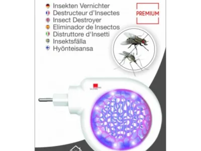 ΗΛΕΚΤΡΙΚΗ ΕΝΤΟΜΟΠΑΓΙΔΑ LED MINI INSECT DESTROYER 3W | Αντιμετώπιση Εντόμων-Τρωκτικών>Συσκευές Παγίδευσης - Supergarden.gr