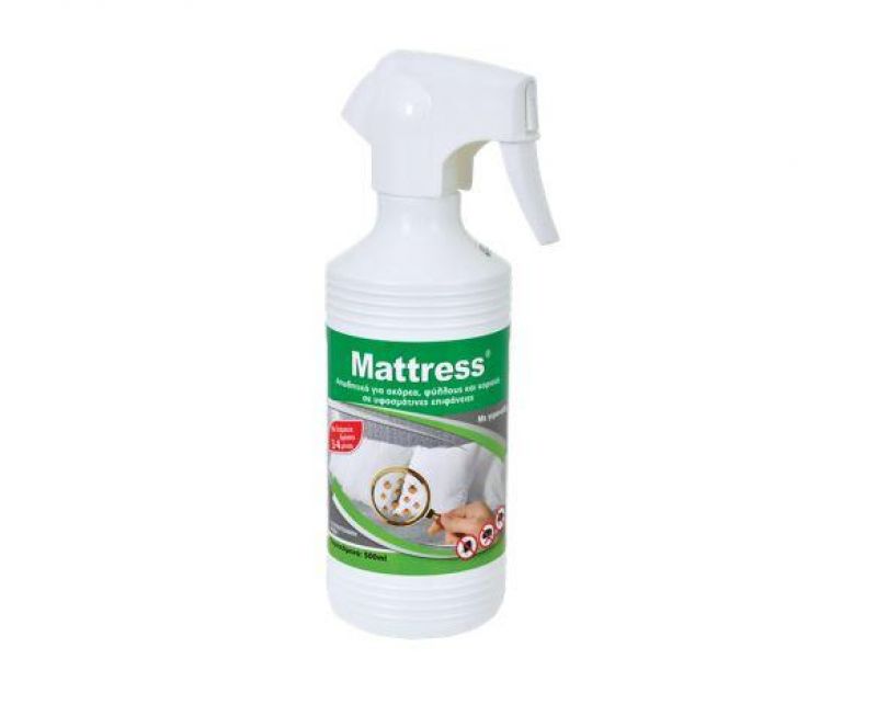 MATTRESS ΑΠΩΘΗΤΙΚΟ SPRAY 500ml MATTRESS ΑΠΩΘΗΤΙΚΟ SPRAY 500ml | Αντιμετώπιση Εντόμων-Τρωκτικών>Προϊόντα απεντόμωσης - Supergarden.gr