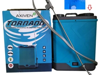 ΨΕΚΑΣΤΗΡΑΣ ΜΠΑΤΑΡΙΑΣ TORNADO PRO ΛΙΘΙΟΥ 16L ΜΕ ΑΝΑΔΕΥΤΗΡΑ | Μηχανήματα μπαταρίας>Ψεκαστήρες μπαταρίας - Supergarden.gr