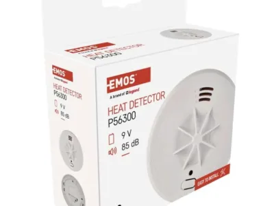 ΑΝΙΧΝΕΥΤΗΣ ΘΕΡΜΟΤΗΤΑΣ EMOS HEAT DETECTOR P56300 alarm: 54-65 οC 9V | Οικιακά προϊόντα>Είδη HO.RE.CA. - Supergarden.gr