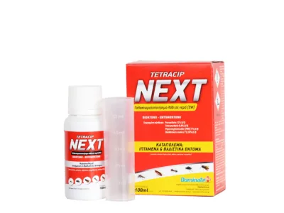 ΕΝΤΟΜΟΚΤΟΝΟ ΑΠΕΝΤΟΜΩΣΗΣ TETRACIP NEXT 100ml | Αντιμετώπιση Εντόμων-Τρωκτικών>Προϊόντα απεντόμωσης - Supergarden.gr