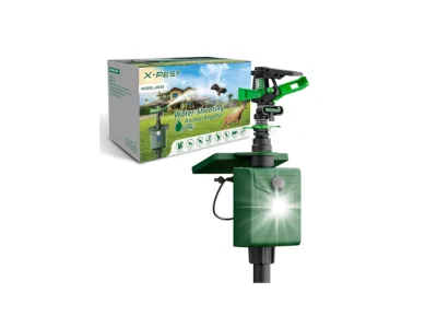 ΗΛΙΑΚΟ ΑΠΩΘΗΤΙΚΟ ΖΩΩΝ ΜΕ ΕΚΤΟΞΕΥΤΗ ΝΕΡΟΥ SOLAR WATER SPRAY REPELLER AR38S | Αντιμετώπιση Εντόμων-Τρωκτικών>Συσκευές Απώθησης - Supergarden.gr