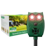 ΗΛΙΑΚΟ ΑΠΩΘΗΤΙΚΟ ΖΩΩΝ SOLAR ULTRASONIC ANIMAL REPELLER AR30 | Αντιμετώπιση Εντόμων-Τρωκτικών>Συσκευές Απώθησης - Supergarden.gr